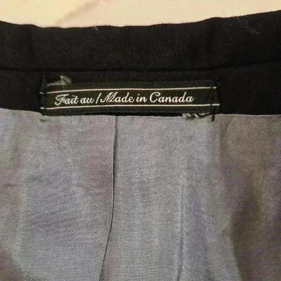 Vera Wang Nestor Tux Jacket Wool Black Mens Size 46R - Picture 11 of 12